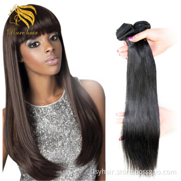 Lsy One Donor 100g Full Ends100% Peruvian Straight Hair Original Virgin Peruvian Human Hair Bundles